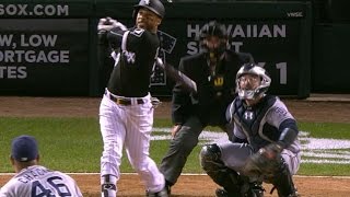 SD@CWS: L. Garcia belts two home runs vs. the Padres