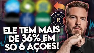 Conheça as MAIORES POSIÇÕES do THIAGO NIGRO! (Onde investe o PRIMO RICO?/ATUALIZADO) - TOP 6