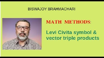 Levi-Civita symbol & vector triple products