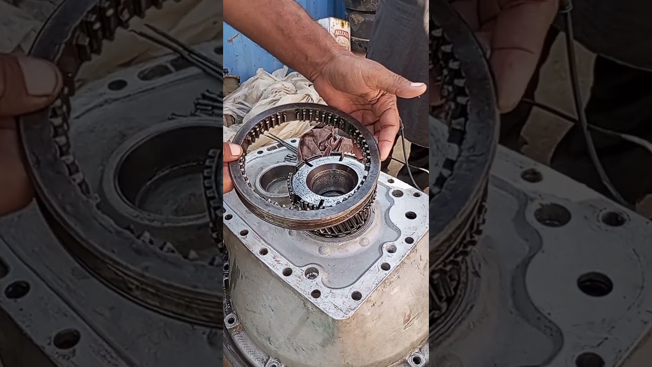 Volvo FM 12 380 gearbox fit Karne Ka tarika kar