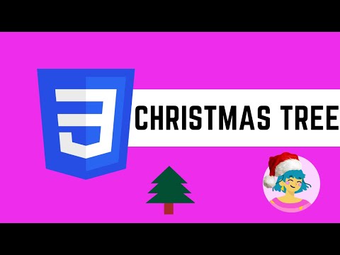 ASMR CODING - create christmas tree with css