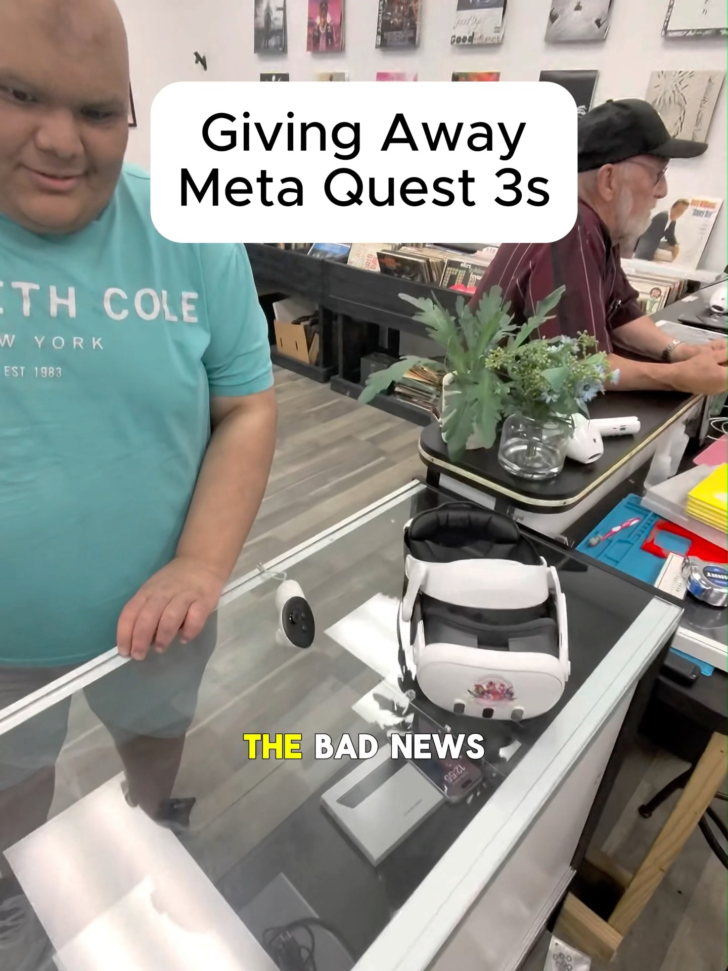 GIVING AWAY META QUEST 3S!!! #smartphone #brokenfix #smallbusiness