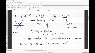 4.2. Linear Approximations and Differentials, Part 1