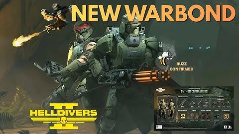 New Helldivers Python Warbond Is Here! Breakdown and Reaction