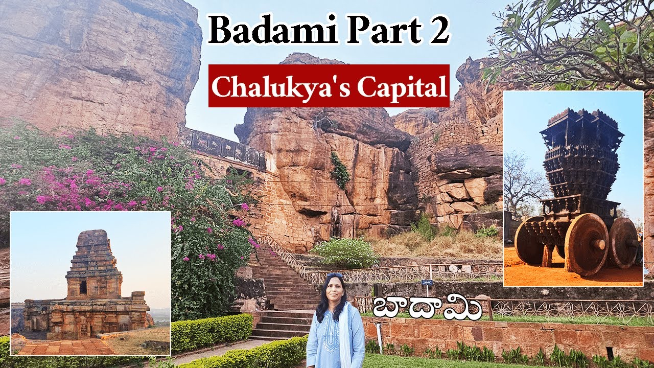 Chalukya's Badami Fort | Vatapi | Mahakuta Temples |Banashankari Temple| బాదామి #badami #travelvlog