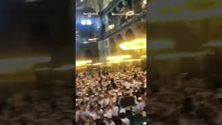 Ayasofyada Binlerce Çocuk Tek Ses: Allah - U Ekber