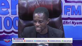 Weekend Edition of Today's Sports is live with Clementino on Oyerepa Radio/TV|| 01-06-2024