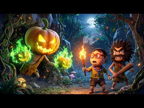 Oko ve Lele 🎃 Gizemli Yaratığın Sırrı! ⚡ Cadılar Bayramı | CGI Film