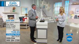 2017W SP70 ANACS Key Date Silver Eagle Dollar Coin