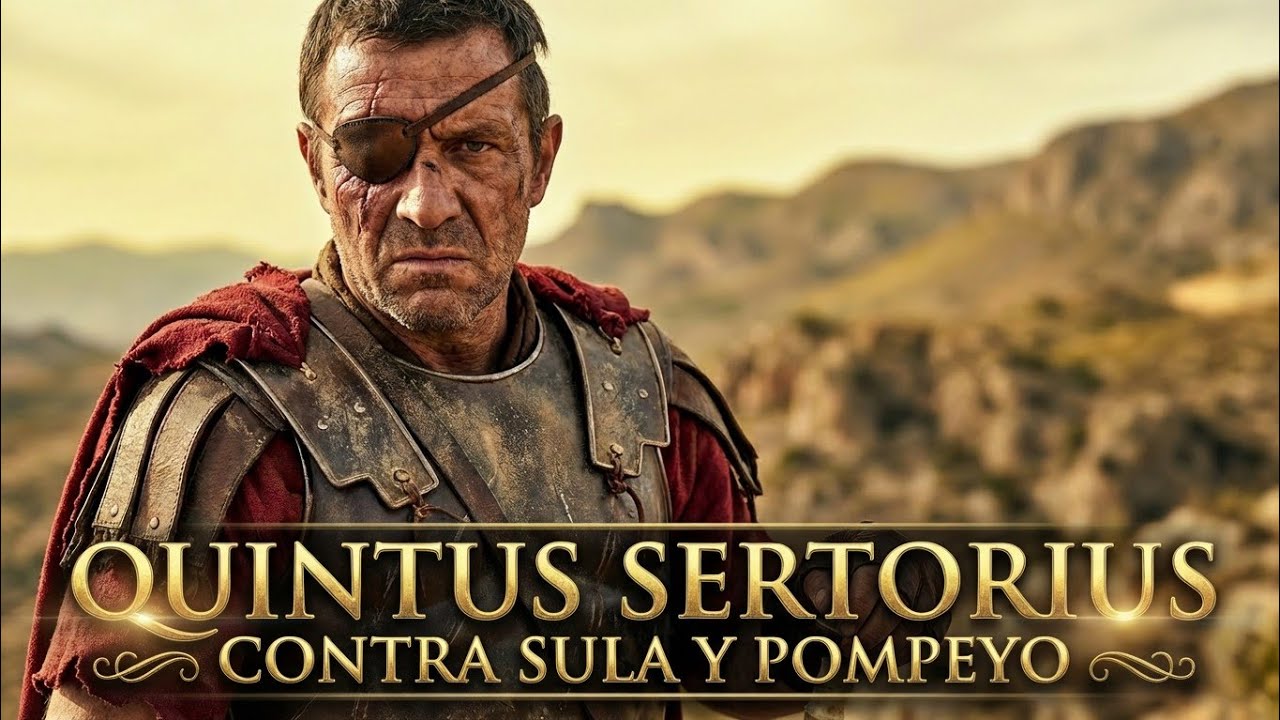 Sertorio: El REBELDE romano que enseñó a los bárbaros a VENCER.