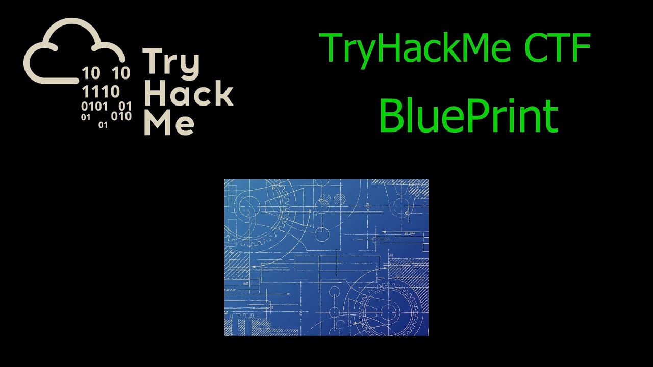 TryHackMe Blueprint Capture the Flag challenge YouTube