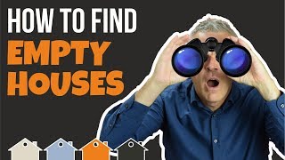 How To Find Empty Properties & Turn Them Into Investment Properties | Abandoned Empty Property Tips