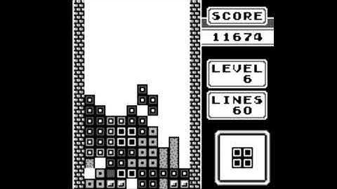 Classic Game Boy TETRIS Gameplay - Pure Retro Puzzle Action Part 1