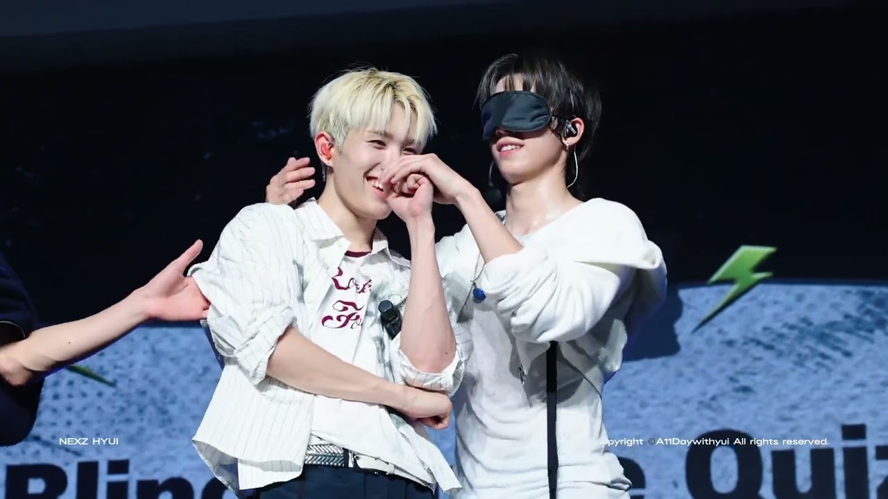 Nexz - Blindfolded Random Dance Challenge [Haru, Hyui & So Geon