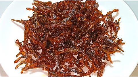 Cách làm món cá cơm rim nước mắm tỏi ớt giòn siêu ngon - Bếp Nhà Hoàng