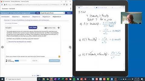 Probability using Combinations