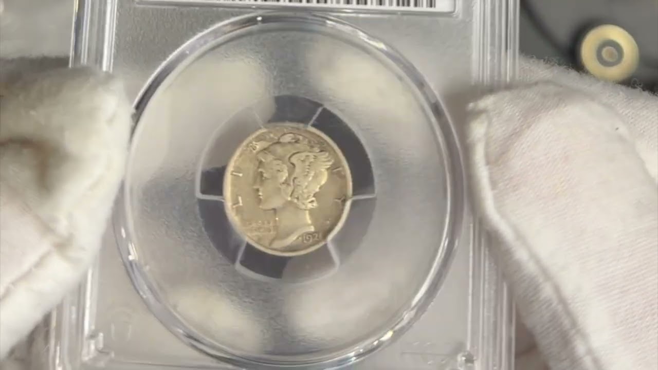 A hole is in my  USPS package- Unboxing PCGS Certified Mercury Dime?
