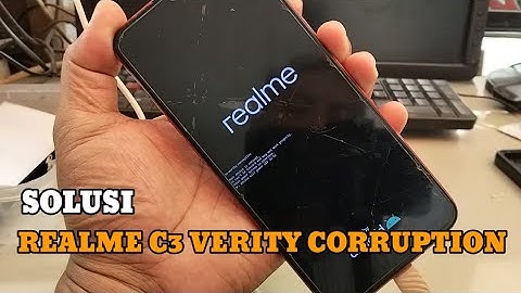 Solusi Realme C3 Verity Corruption II Flash Realme C3 Unlocktool