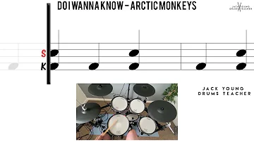 How to Play 🥁   Do I Wanna Know   Arctic Monkeys