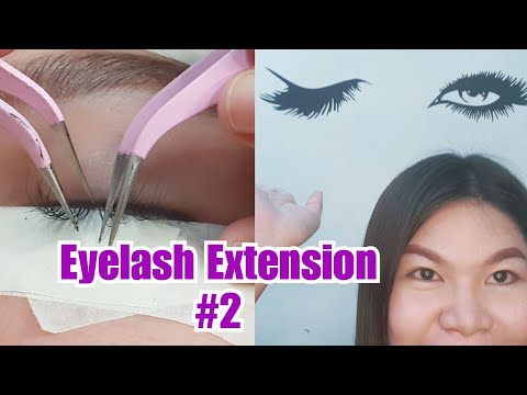 PAANO MAG EYELASH EXTENSION? HOW TO APPLY EYELASH EXTENSION. PHILIPPINES