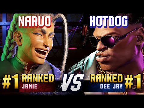 SF6 ▰ NARUO (#1 Ranked Jamie) vs HOTDOG29 (#1 Ranked Dee Jay) ▰ High Level Gameplay