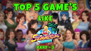 Top 5 Game's like Summertime saga for android and windows part 3 #summertimesaga #thegenesisorder