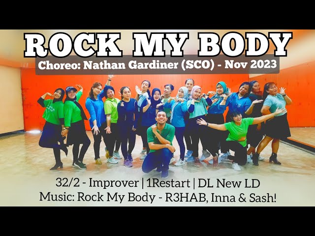 Rock My Body Line Dance | Improver | Nathan Gardiner (SCO) class=
