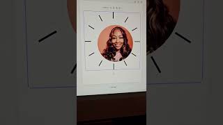 Customize #giftideas wall clock step by step #viralvideo ##ibelievegodbrandllc #ibelievegodselah screenshot 4