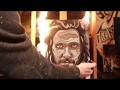 Fire Portrait Painting of Peter Mckinnon || Painting with gas