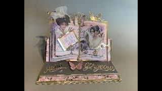 AliExpress Open Book Die Easel Card