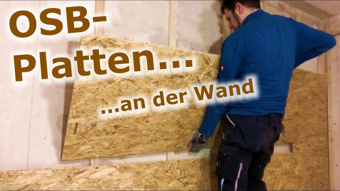 Warum OSB der ideale Werkstattboden ist! OSB Platten verlegen und streichen  