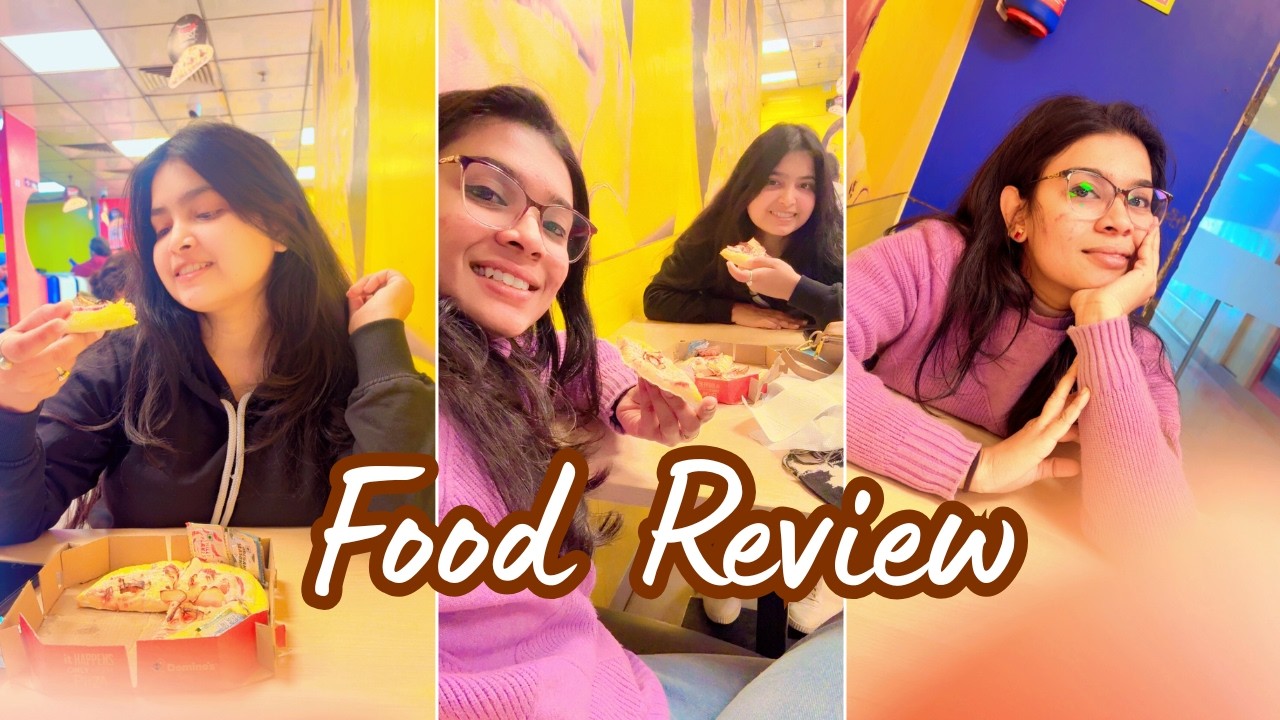 Domino’s Pizza Review | Sarojini Nagar Food Vlog