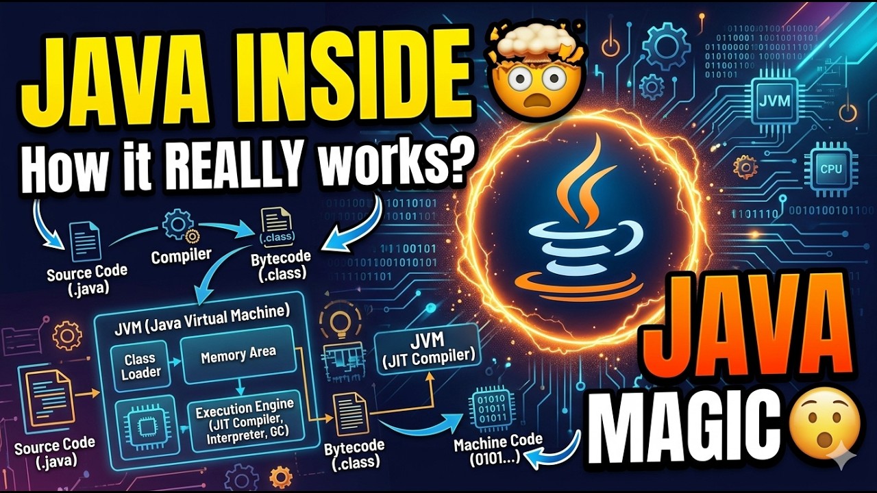 How Java Works Internally? - YouTube
