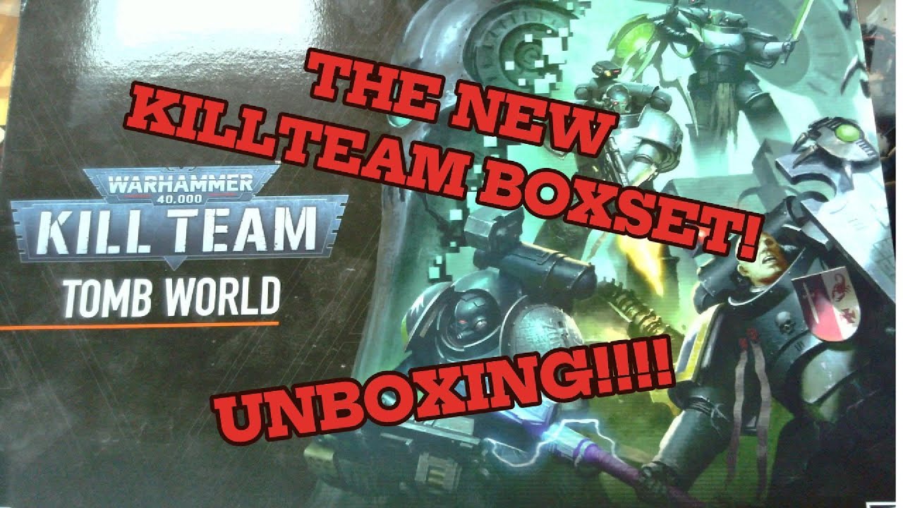Unboxing Kill Team Tomb World! - YouTube