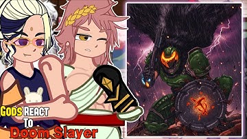 Gods (Shumatsu) React to Doom Slayer || Record of Ragnarok || Gacha React - TikTok Edits