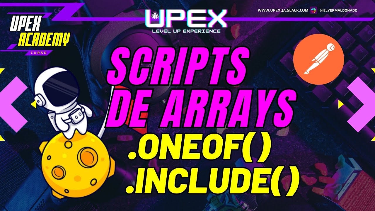 CLASE#13.3: 🧪Scripts para Testear ARRAYS del JSON | ASSERTIONS parte 3 ...