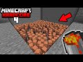 I trapped 100 villagers in hardcore minecraft 4