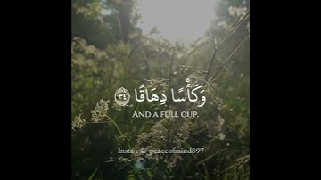 بصوت احمد حمادي تلاوة جميلة جدا💛🥰 || إن للمتقين مفازا  ||