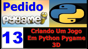 Cursos de programação - Curso de pygame criando um jogo 3D passo a passo - 13