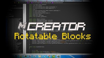 MCreator - Rotatable Blocks