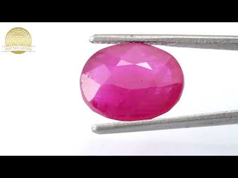 Product Video for: Manik Stone 9.89 Ratti - 9.00 Carat Ruby Stone - Bangkok