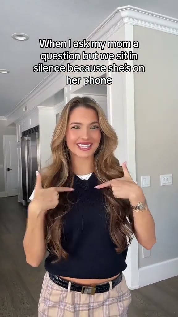 Trying To Talk To Your Mom While She’s on The Phone ?