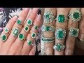 Fashionable Emerald Finger Ring Designs 2018