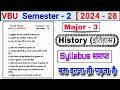 VBU Sem 2 History Major - 3 VVI Question (2024-2028)
