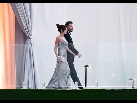 David & Victoria Beckham Hold Hands Heading To Nicola Peltz & Son Brooklyn’s Wedding: Photos