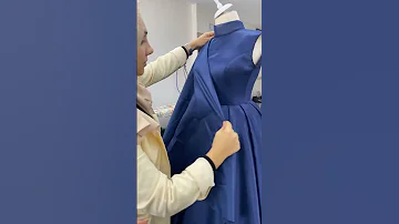 طرقة عمل كسرات للفستان 