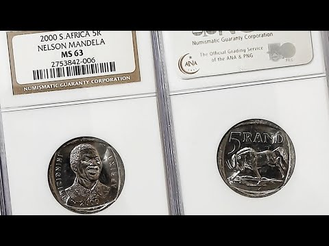 5 Rand Nelson Mandela, 2000 | NGC Coin