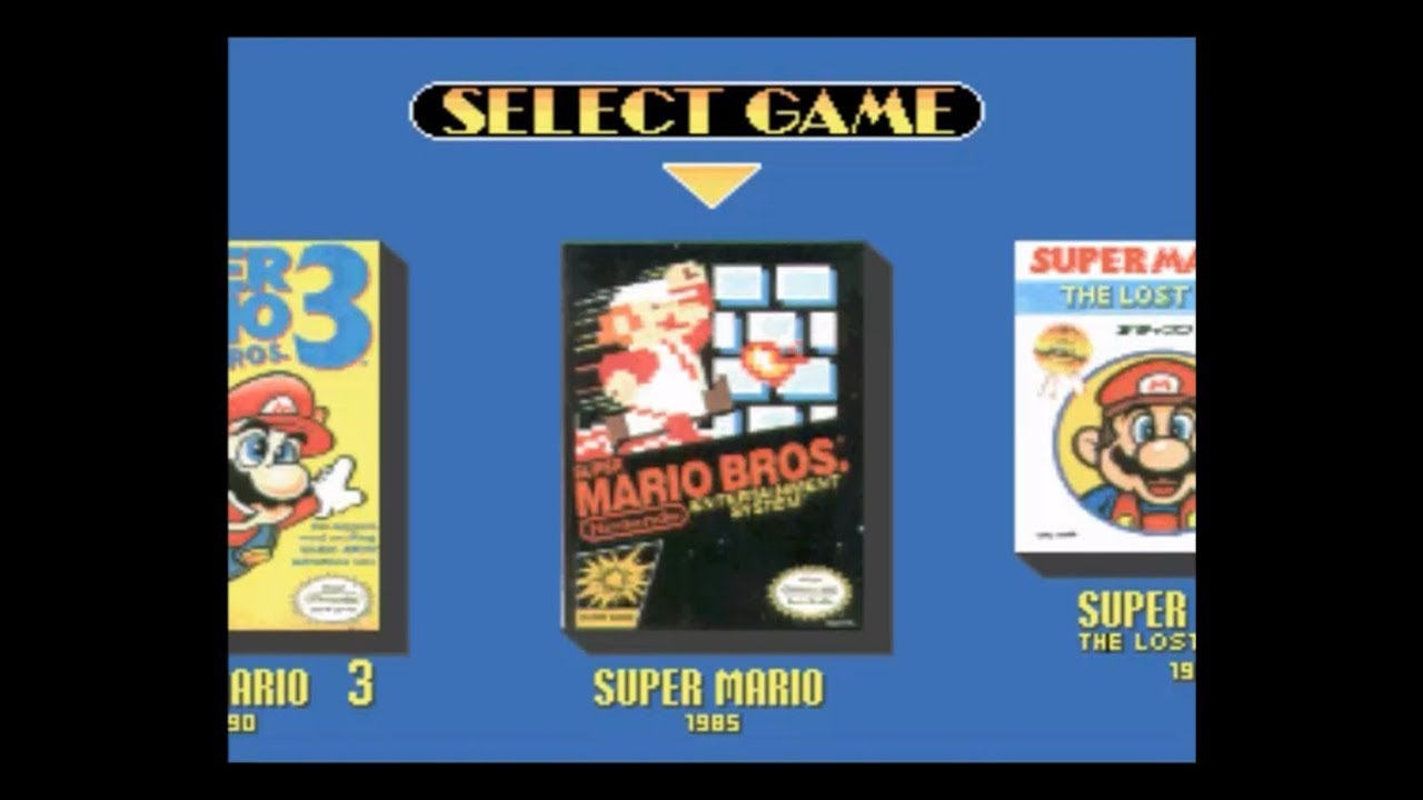 super mario bros emulator old game shelf