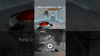 When Developers Learn From Their Mistakes… #shorts #portal