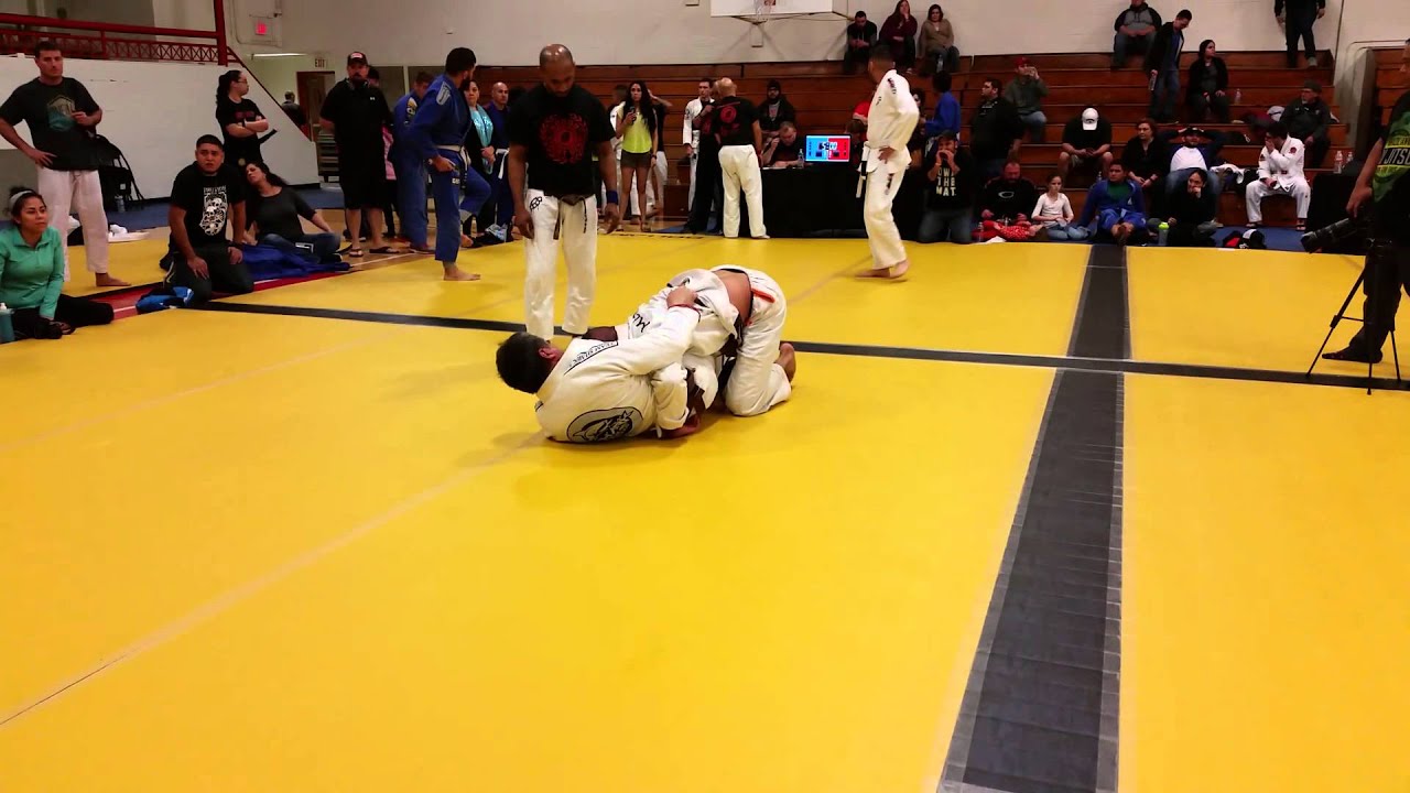 white shark attack January 2015 Gracie Grappling Cup, David from Team Shark BJJ